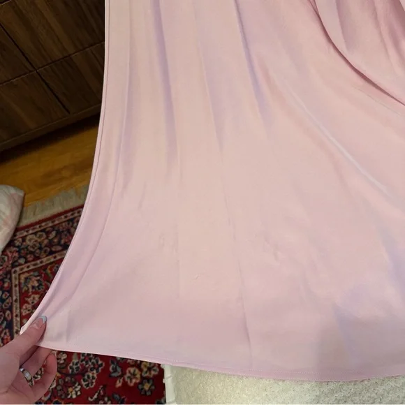 NWT ALC Sienna Halter Dress in rose Sz 4 - Picture 7 of 8